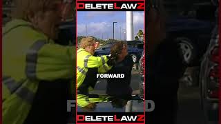 COP THROWS WOMAN TO THE GROUND THEN AGAINST CAR BY HER HAIR!