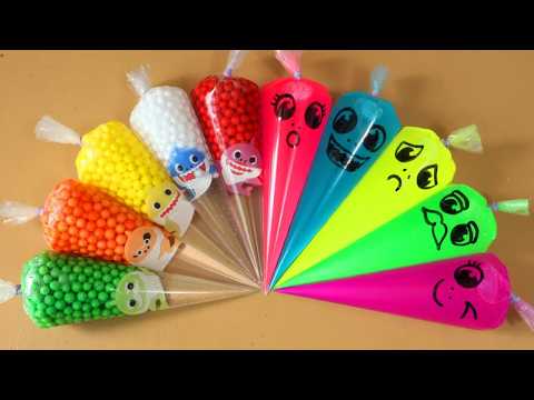 <strong>Making</strong> <strong>Slime</strong> with Piping Bags! Most Satisfying <strong>Slime</strong> Video★ASMR★#ASMR #PipingBags