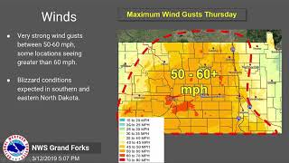 Blizzard Potential 3-13-19 through 3-14-19