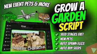Updated Grow A Garden Script 2025 Seed Stages Event, Auto Farm, New Pets Gears L No Key