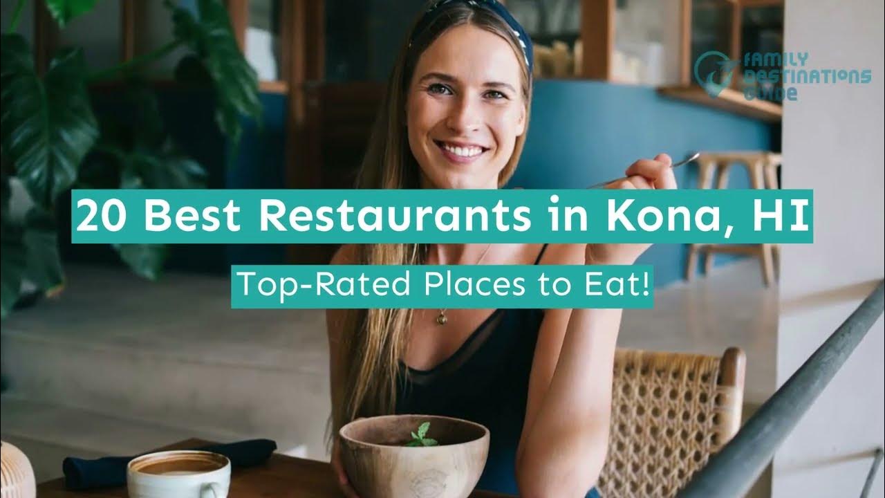 20 Best Restaurants in Kona, HI YouTube
