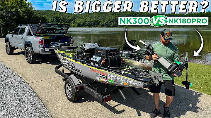 Kayak Motor TESTING | New NK180Pro vs NK300 ( SURPRISING Results )