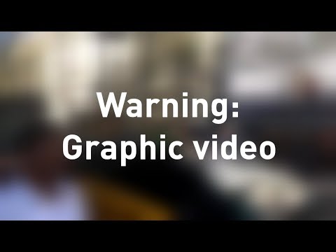 Barcelona attack eyewitness video