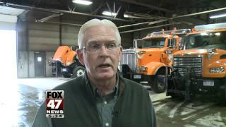 High Winds, Slick Roads Cause Drivers Problems