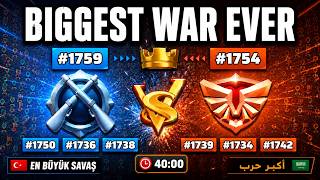 LAST WAR SEZON 2’NİN EN BÜYÜK SAVAŞI! 😱 4v4 BAŞKENT SAVAŞI | 1754 vs 1759 FULL KAOS (40 DK) screenshot 4