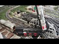 Menemukan Kereta Api Gerbong Pertamina Nyangkut Di Tiang Jembatan Diatas Diorama