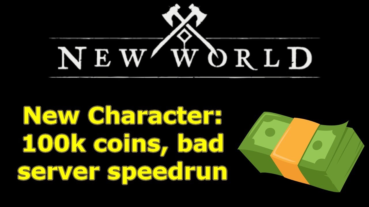 100k New World coins challenge: factionless bad server speedrun part 10