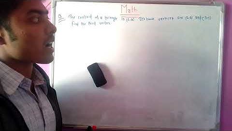 Locus of the centroid of a triangle