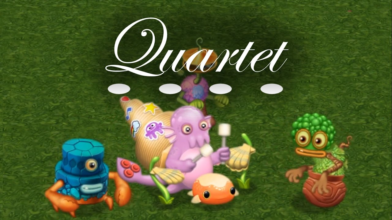 My Singing Monsters: Dawn of Fire - Shrub, Ziggurab, Shelbeat & Clamble Quartet!