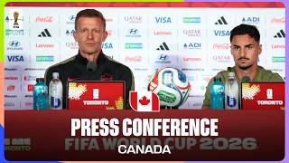 Canada On Playing Bosnia and Herzegovina | Jesse Marsch & Stephen Eustaquio Speak