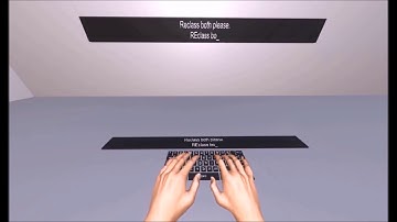 Hand Representations for Typing in VR VR 2018
