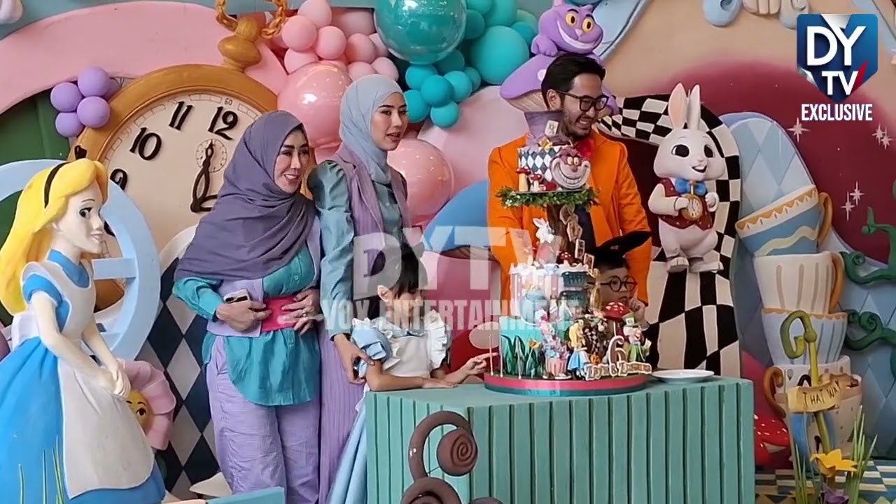 EKSKLUSIF !! HAPPY BIRTHDAY ZAYN DAN ZUNAIRA YANG KE 6 TAHUN