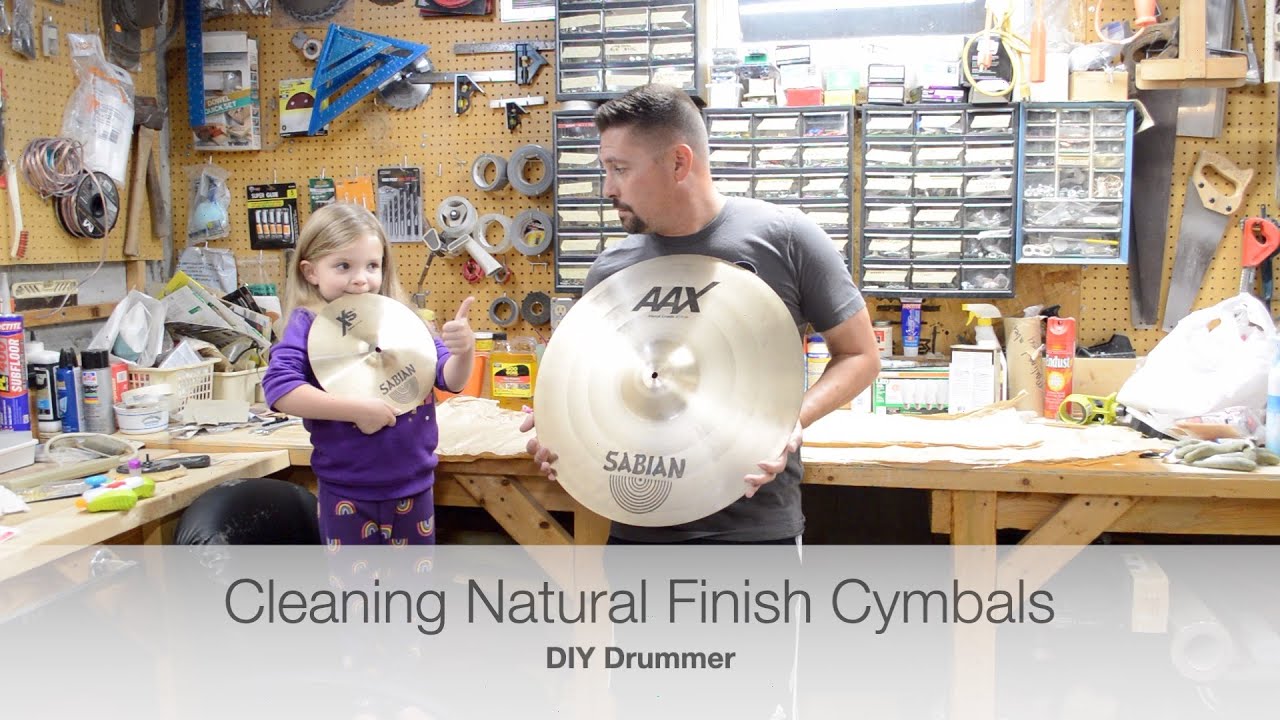 Cleaning Natural Finish Cymbals the Easy Way DIY