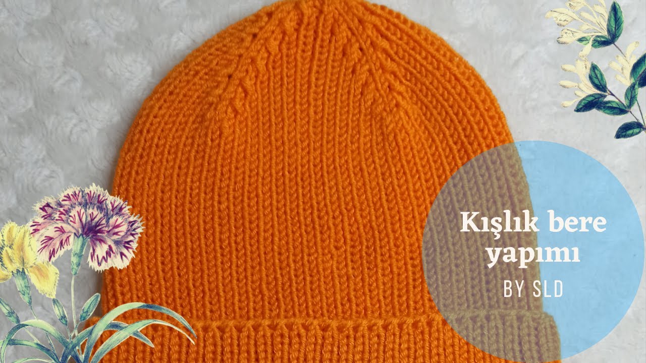 Kışlık bere yapımı hem de en kolayından 🤗✌️