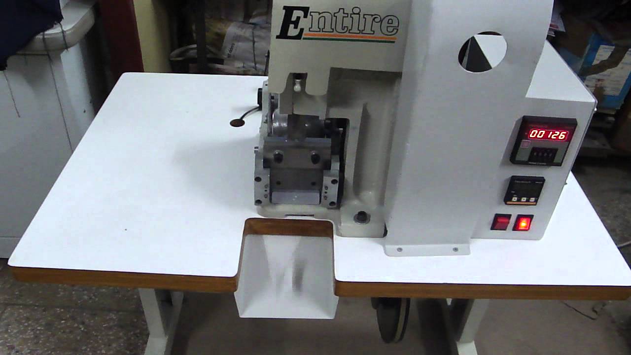 velcro cutting machine