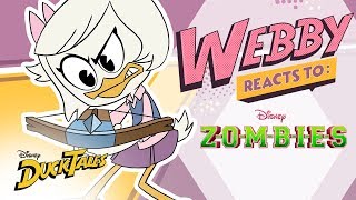 Webby Reacts To Zombies Ducktales Disney Channel