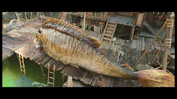 Journey To The West Clip Fish scene in reverse   Blockbuster Reverse