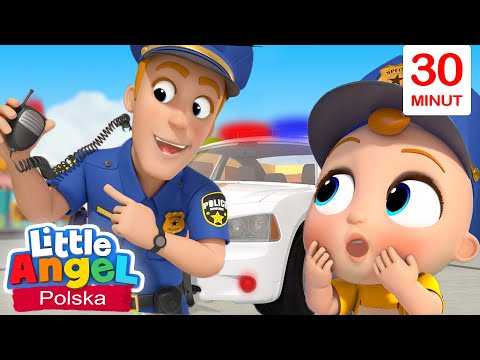 Policjant pilnuje tu porządku | Little Angel Polska - Piosenki dla dzieci