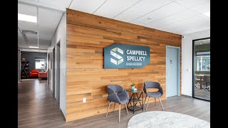 River-Recovered® Sinker Cypress Office Accent Wall @Heartpine