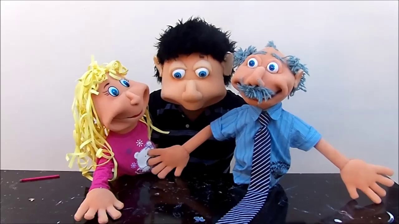 como fazer o fantoche vovô