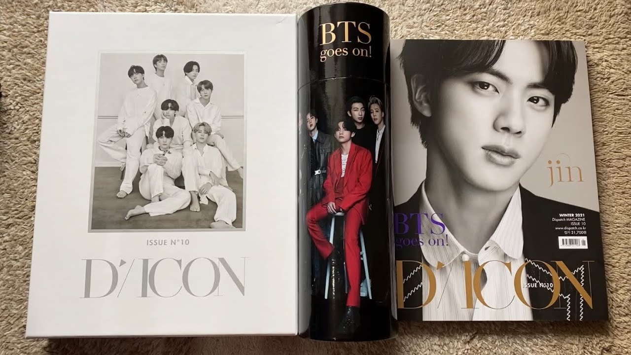 Unboxing Bts DICON Vol.10 Goes On Korean Ver (Bts and Jin Edition