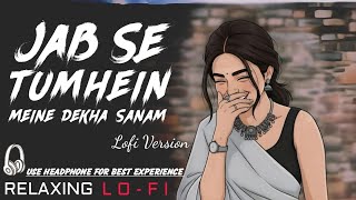 Jab Se Tumhein Maine Dekha Sanam  Relaxing Lofi Version      90s Hindi Lofi Song