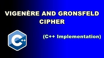 Vigenère and Gronsfeld Cipher (C++ Implementation)