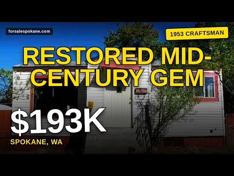 4818 N Lee St, Spokane, WA home video tour