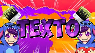 💎COMO HACER UN TEXTO CARTOON💎| PS TOUCH~PIXELLAP