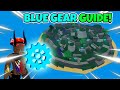 All blue gear spawn locations  blox fruits guide 2024