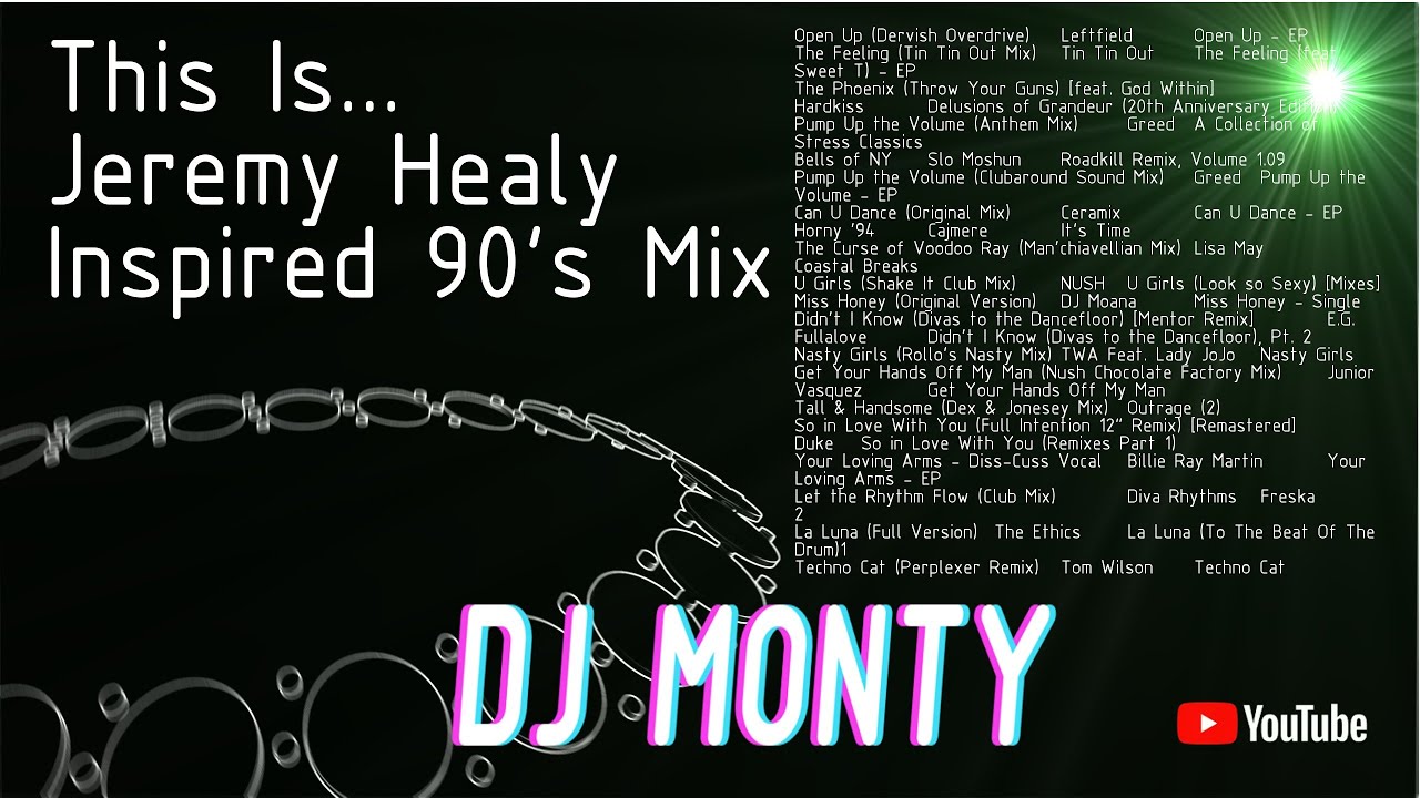 This Is... Jeremy Healy Inspired 1990's Mix Vol. 1, Classic House and Dance music...