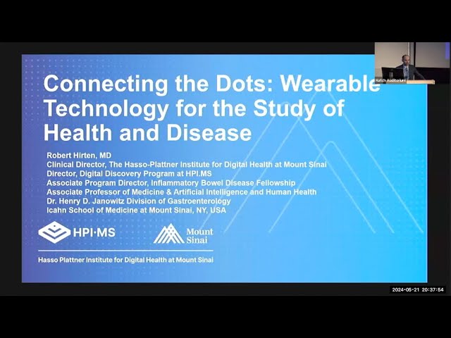 Connecting the Dots: Wearable Technology for the Study of Health and Disease