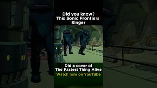 What if this Sonic Frontiers Singer covered Fastest Thing Alive?