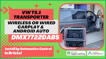 Revamp Your Ride: VW T5.1 Gets Wireless Apple CarPlay, Android Auto DMX7722DABS