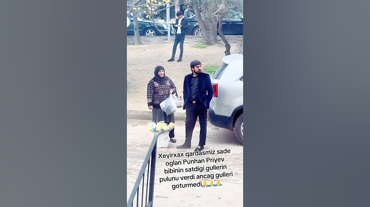 Punhan Piriyev Bibinin Satdigi Gullerin Pulunu Verdi Amma Gulleri Goturmedi!