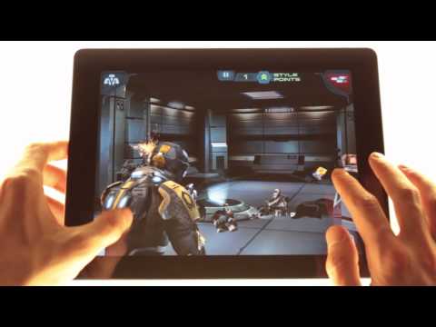 Vidéo: Mass Effect Infiltrator, Jeux IOS Datapad Entrants