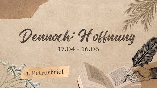 Dennoch: Hoffnung - in Beziehungen und Arbeit