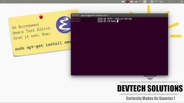 Bash Scripting Tutorial 1 : Hello World Program