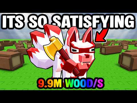 CHOPPING DOWN INFINITE TREES with the RAREST PETS in ROBLOX... thumbnail