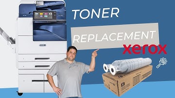 How to replace the toner on your Xerox machine: Xerox AltaLink B8090
