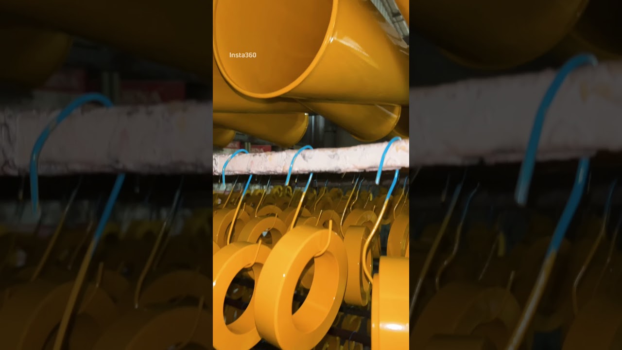 "High-Gloss Golden Yellow Powder Coating – Rust-Proof & Fade-Resistant!" 