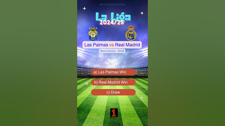 Las Palmas vs Real Madrid La Liga 2024/2025 Prediction |Who Will Win? #match #prediction #realmadrid