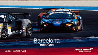 LIVE I Race 1 I Barcelona I McLaren Trophy Europe 2026 Update
