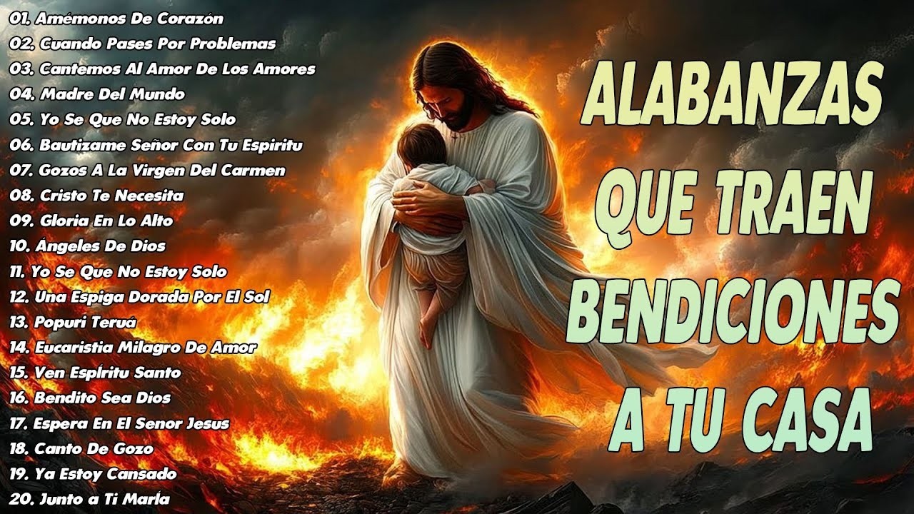 🌿MÚSICA CATÓLICA PARA SENTIR LA PRESENCIA DE JESUCRISTO Y LA VIRGEN MARÍA 🤗 ALABANZAS PARA EL ALMA