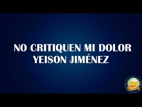 NO CRITIQUEN MI