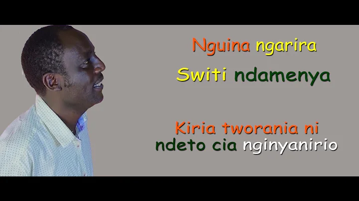 Arata acio aku by John De'Mathew (Lyrics Video)