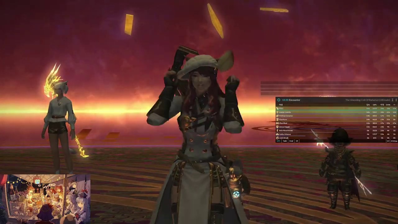 Final Fantasy XIV Unending Coil of Bahamut MCH POV First clear