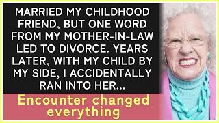 My Mother-in-Law's Word Sparks Divorce - Years Later, an Unexpected Reunion Unveils New Beginnings.