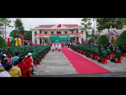 Video Vĩnh Long hoàn thành chỉ tiêu giao nhận tân binh - youtube