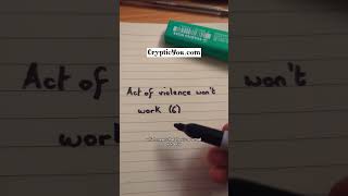 21 - Act of violence won't work (6) #puzzle #crossword #cryptic #game #fyp
